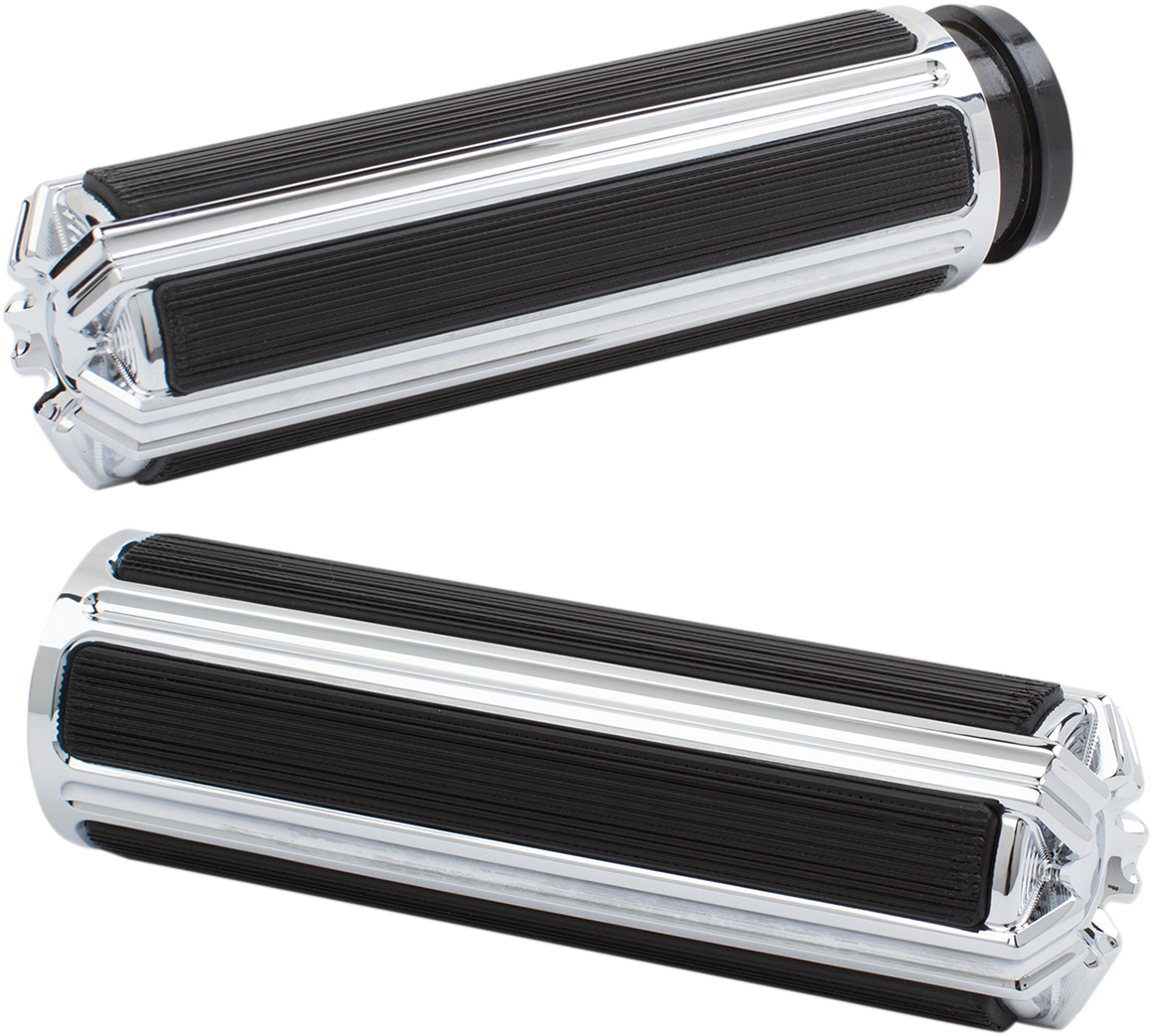 Chrome 10-Gauge Grips for TBW