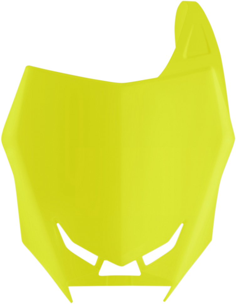 Front Number Plate - Fluorescent Yellow - RMZ 450