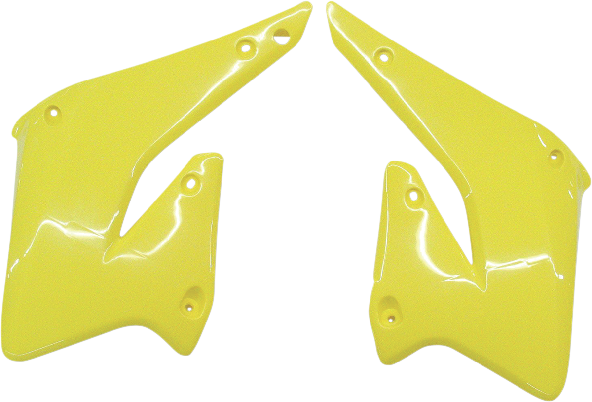 Radiator Shrouds - Yellow - RMZ