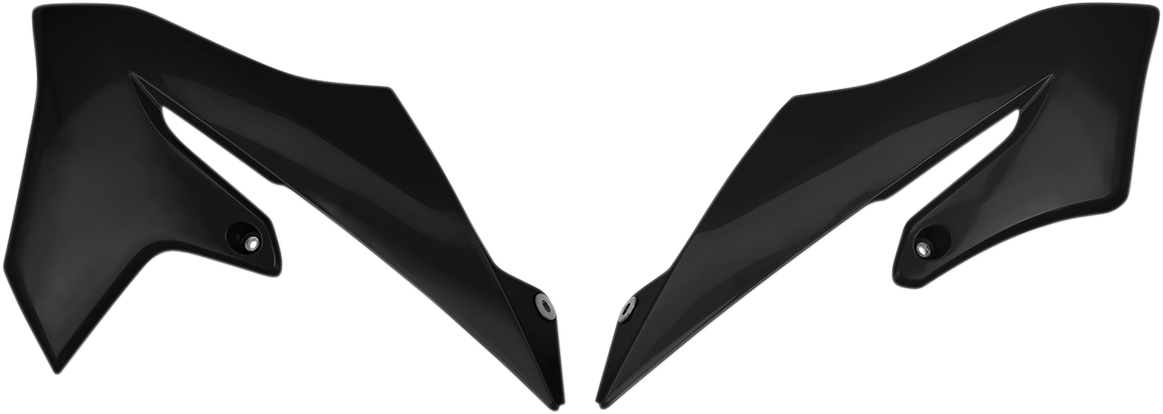 Radiator Shrouds - Black - YZ 65