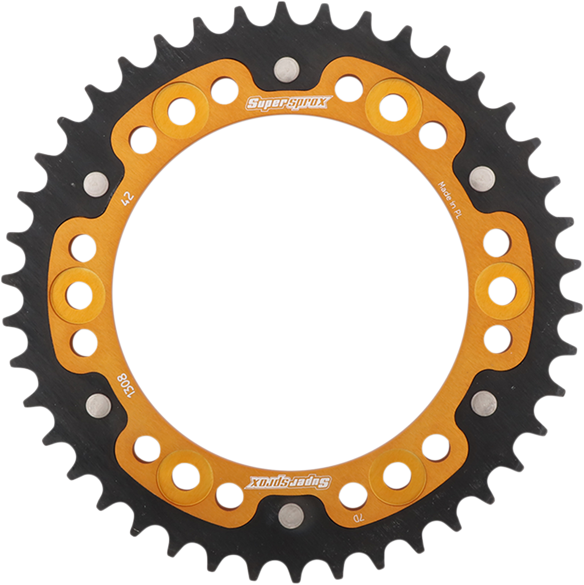 Stealth Rear Sprocket - 42-Tooth - Gold - Honda