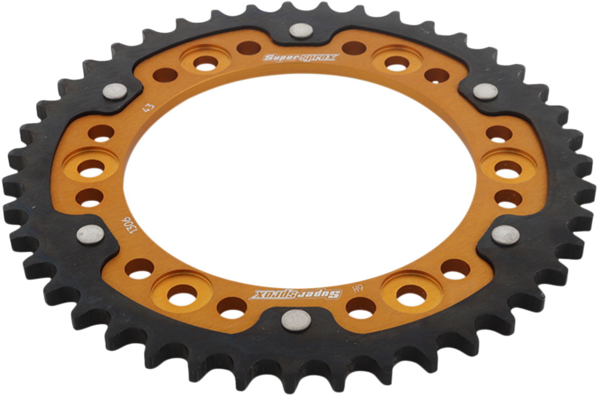 Stealth Rear Sprocket - 43-Tooth - Gold - Honda