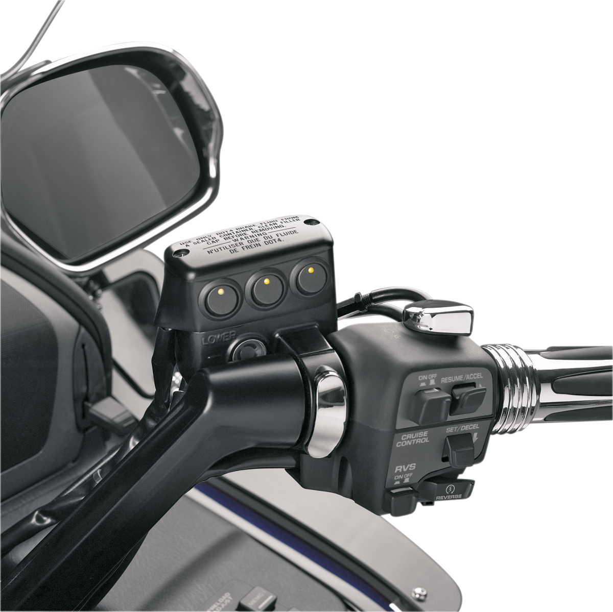 Black Brake Side Switch Block Assembly
