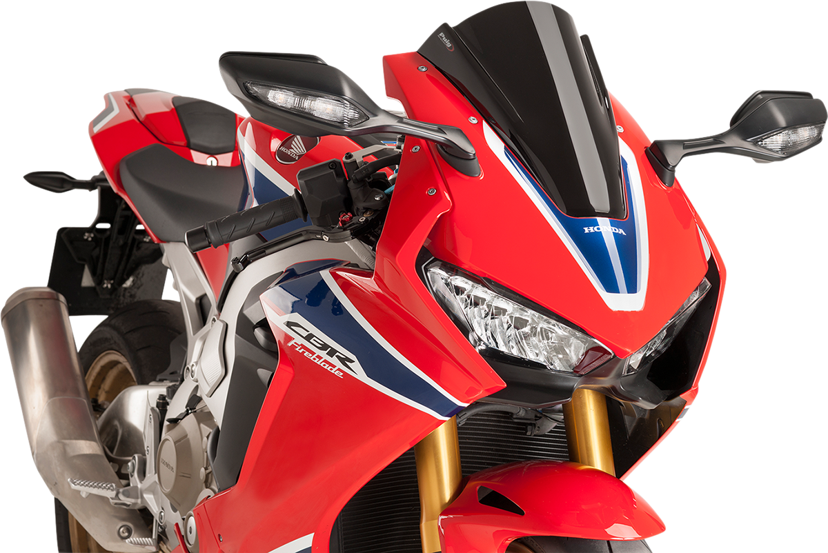 Race Windscreen - Black - Honda