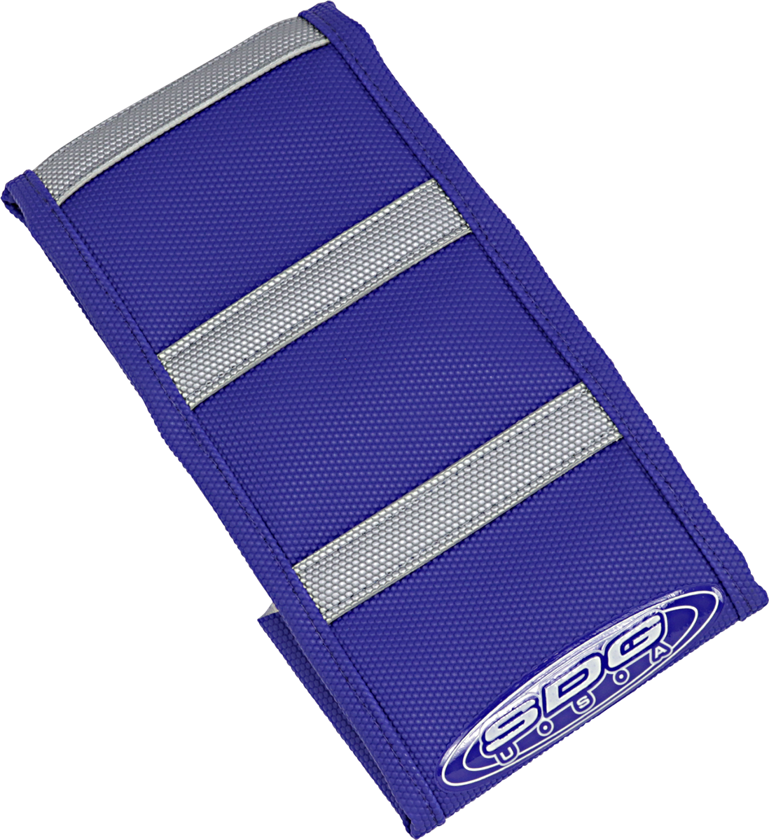 6-Ribbed Seat Cover - Grey/Blue - YZ 125/250