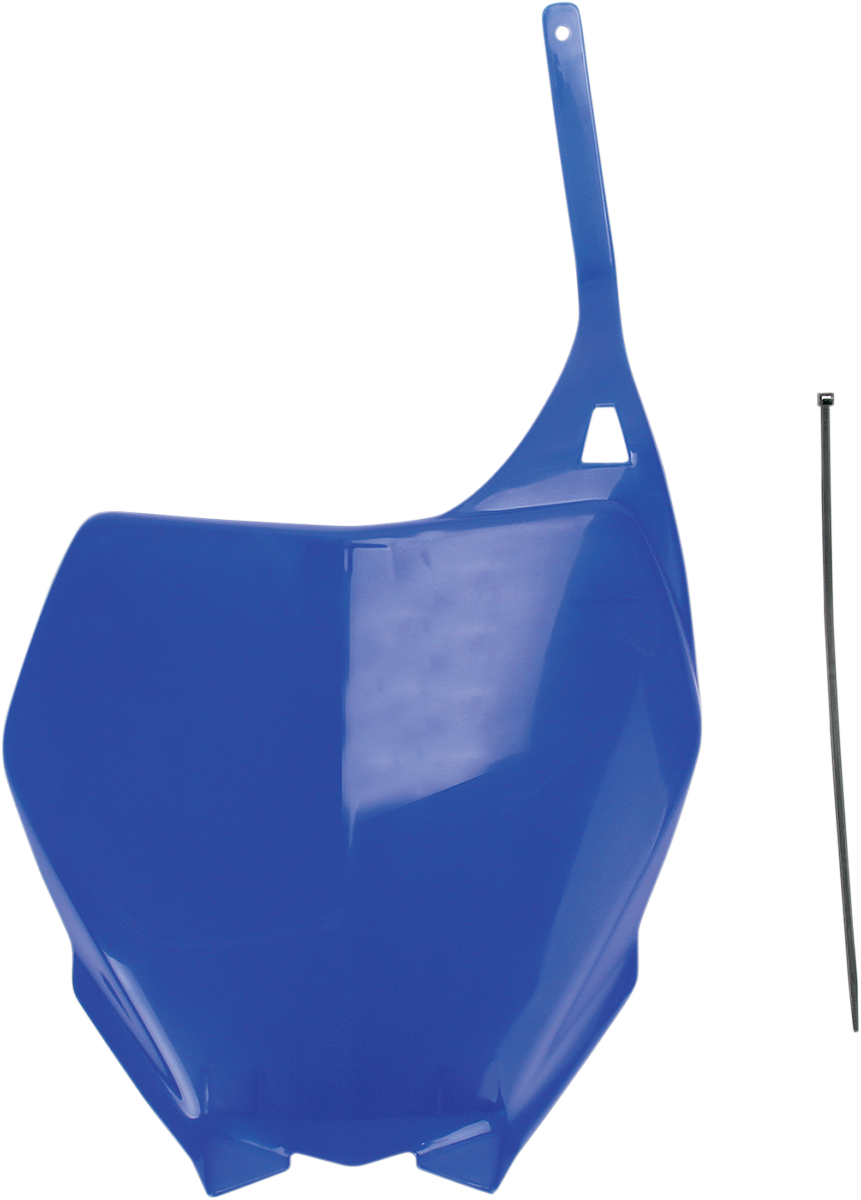 Front Number Plate - Blue - Yamaha