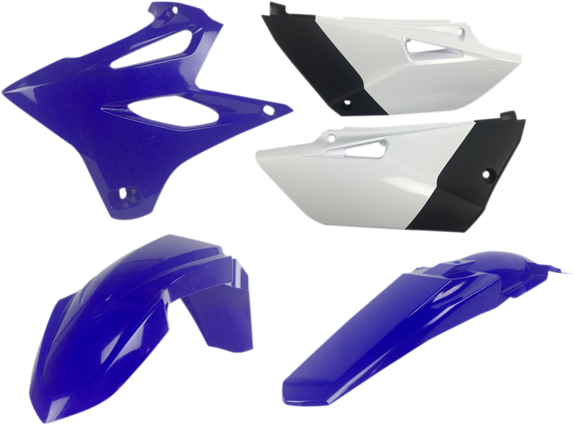 Standard Replacement Body Kit - OE Blue/White - YZ85