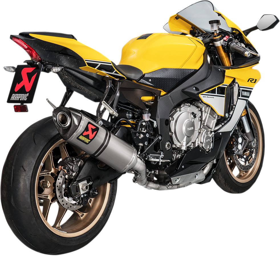 Track Day Muffler - Titanium - YZF-R1