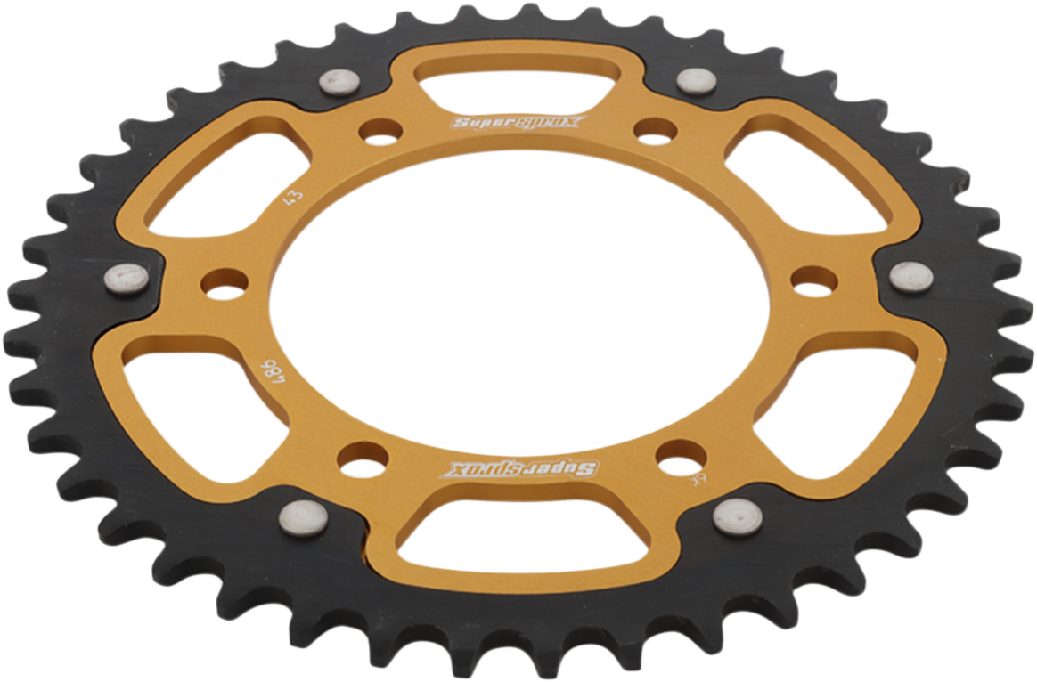 Stealth Rear Sprocket - 43-Tooth - Gold - Kawasaki