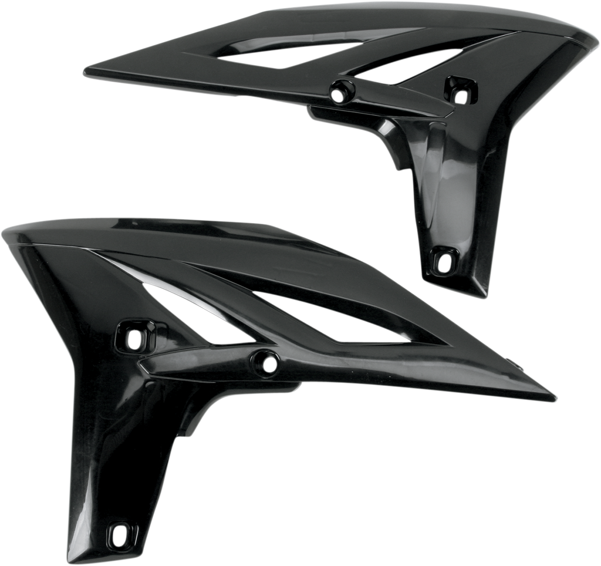 Radiator Shrouds - YZF250 '10 - Black