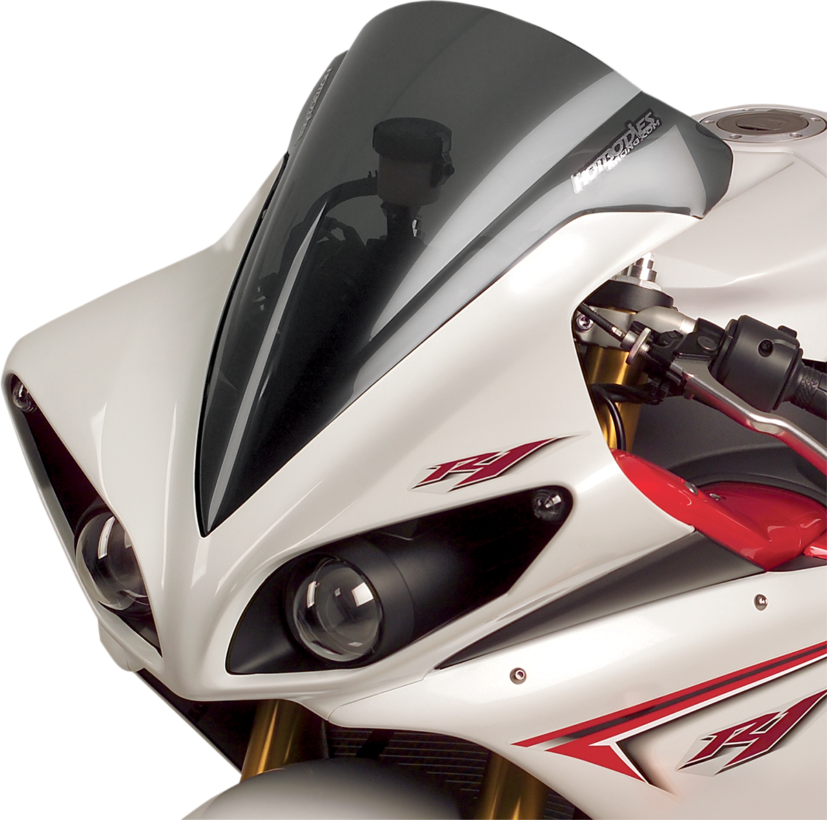 Grand Prix Windscreen - Smoke - Yamaha