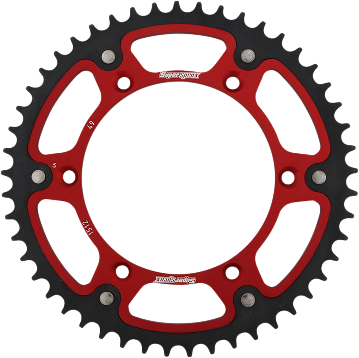 Stealth Rear Sprocket - 49-Tooth - Red - Beta