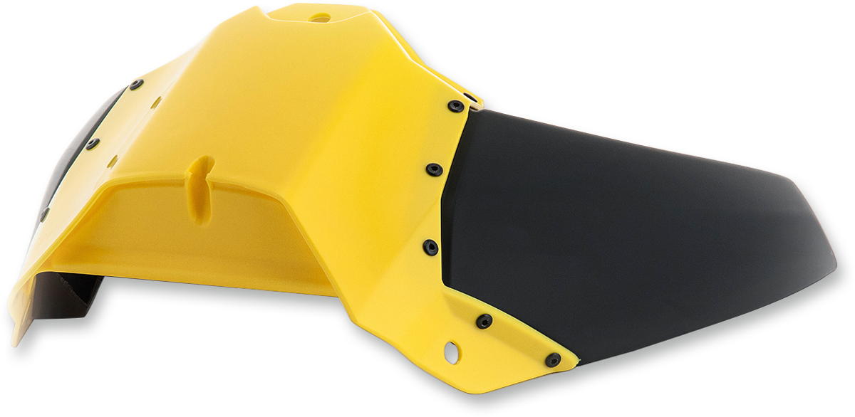 Radiator Shrouds - Upper - Yellow/Black - YZF