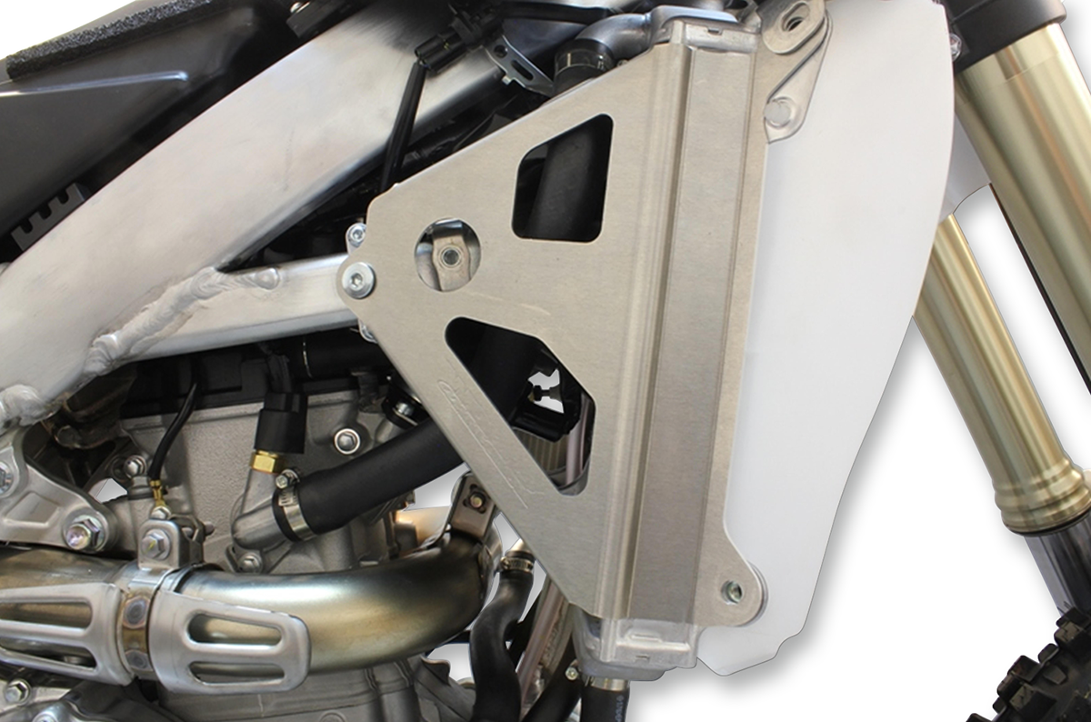 Radiator Brace - Silver - Yamaha