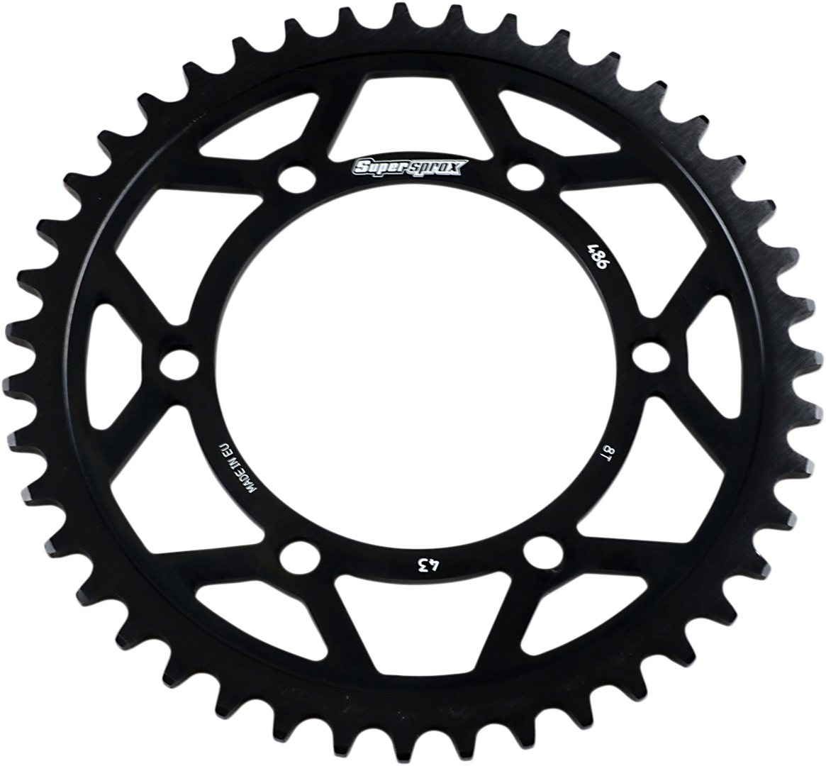 Edge Rear Sprocket - Black - 43-Tooth