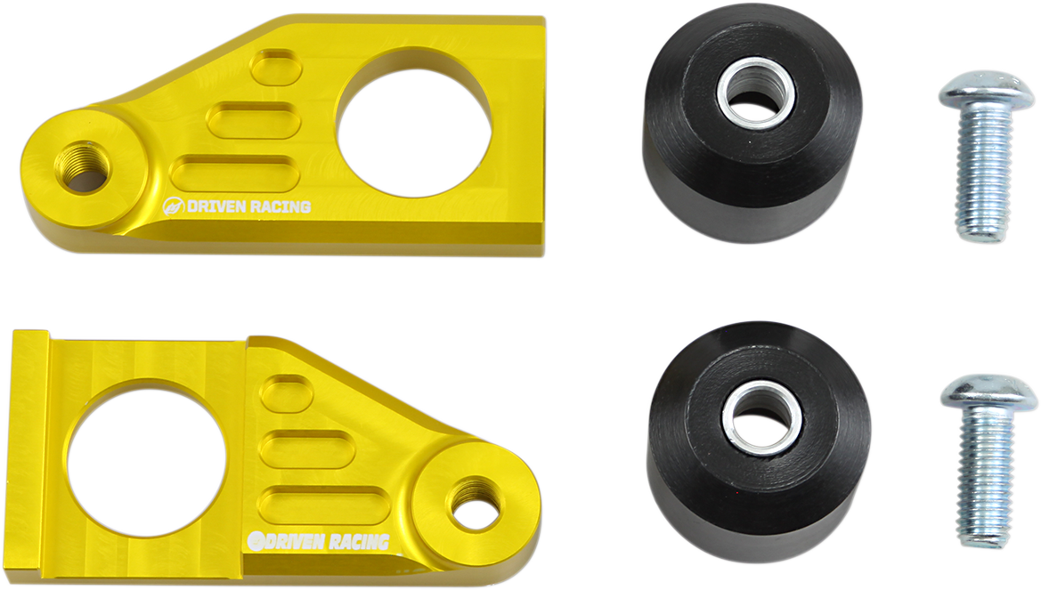 Axle Block Sliders - Yamaha - Gold