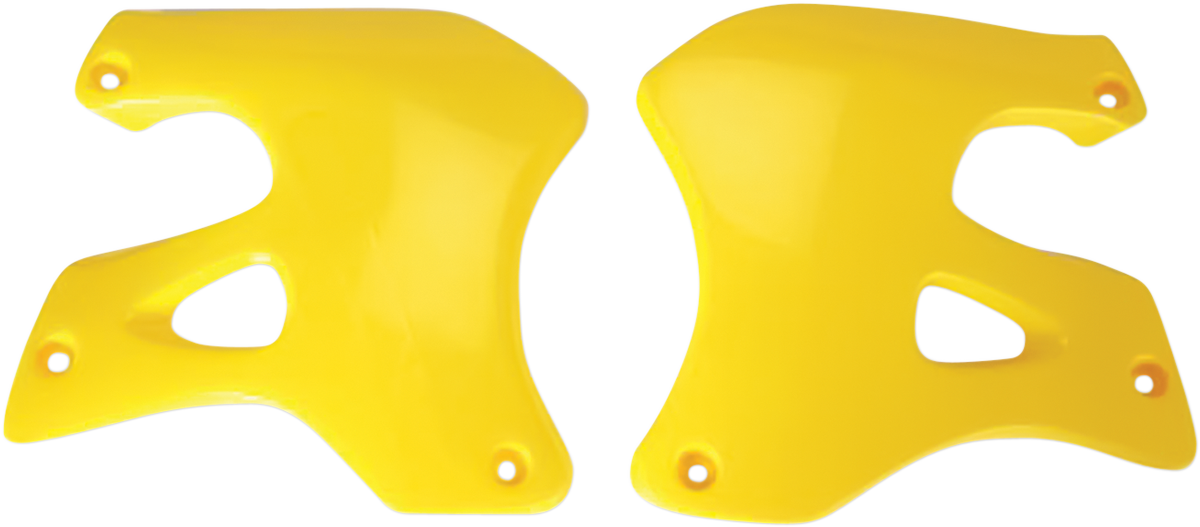 Radiator Shrouds - RM Yellow - RM