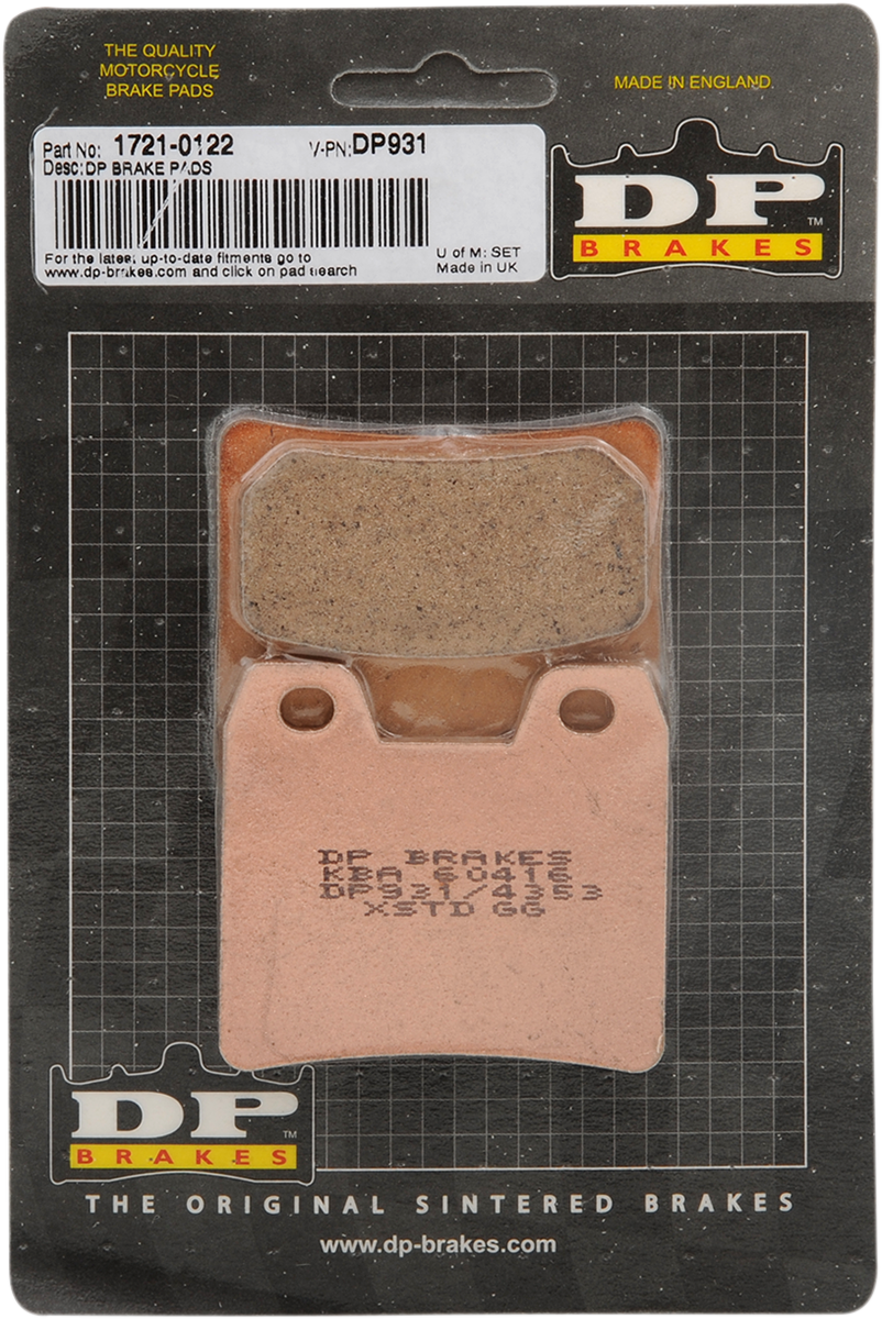 Standard Brake Pads - FZ1