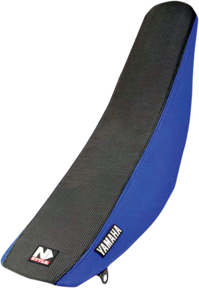 Grip Seat Cover - Blue/Black - Yamaha