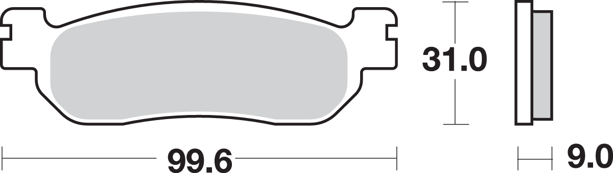 HF Brake Pads - Yamaha