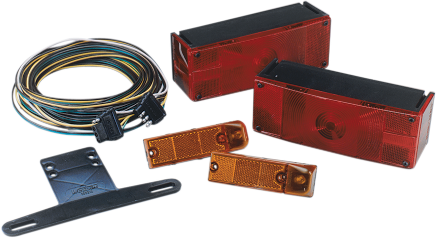 Waterproof Low-Profile Taillight Kit