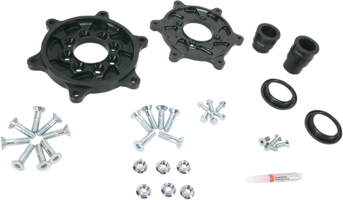 Carrier Ring Set - Rear - Black