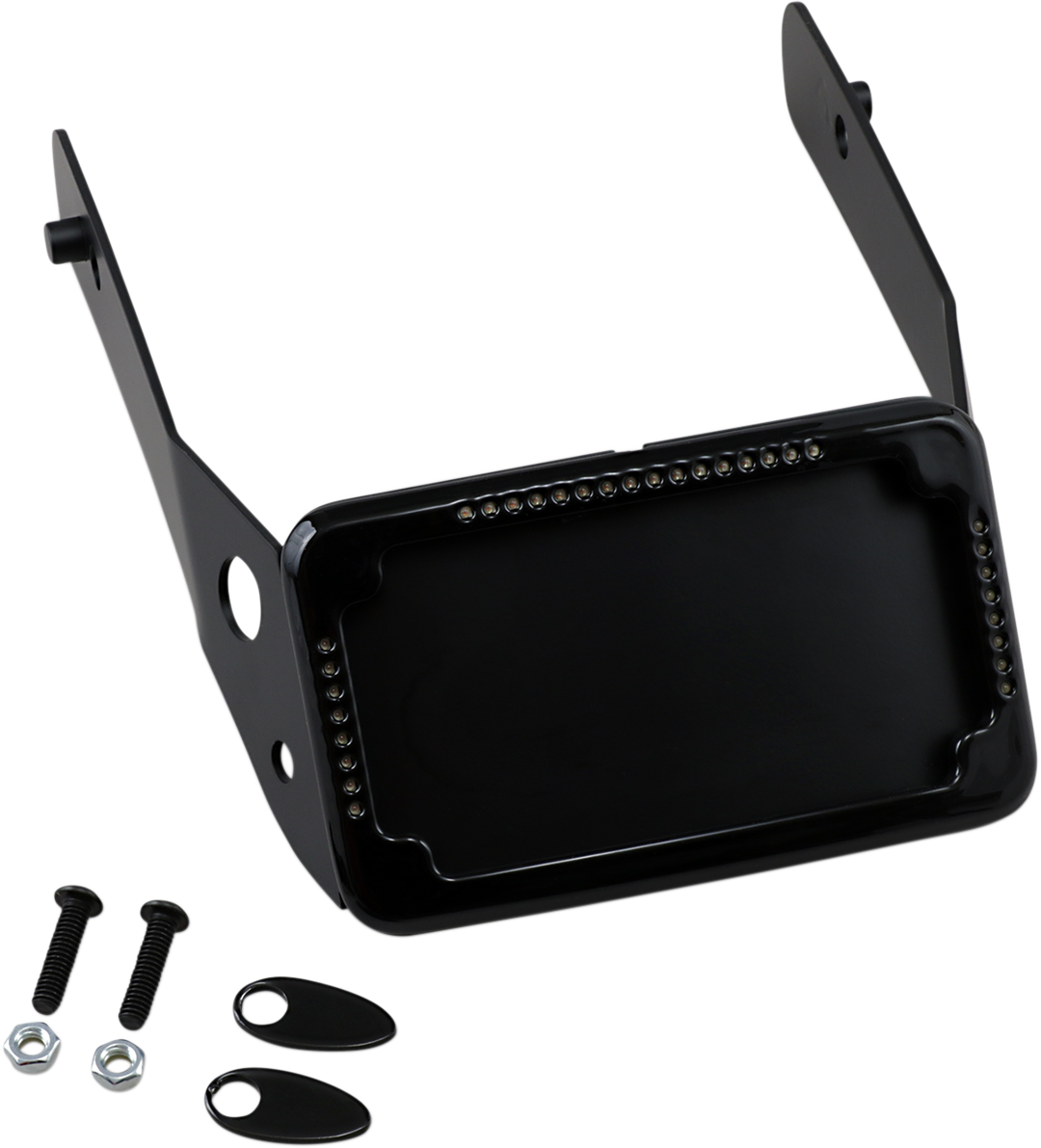LP Plate Frame & Mount with Signals - FXDWG - Black