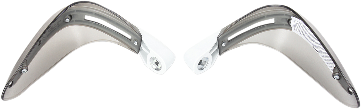 White Dual Road Handguards