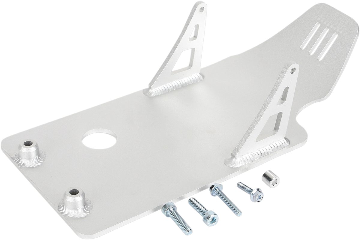 Skid Plate - KLX/DRZ - Silver