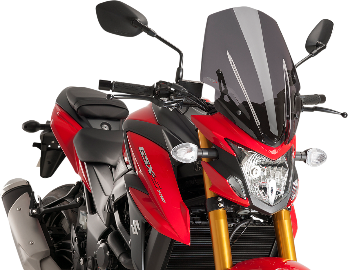 Race Windscreen - Dark Smoke - Tour - Suzuki