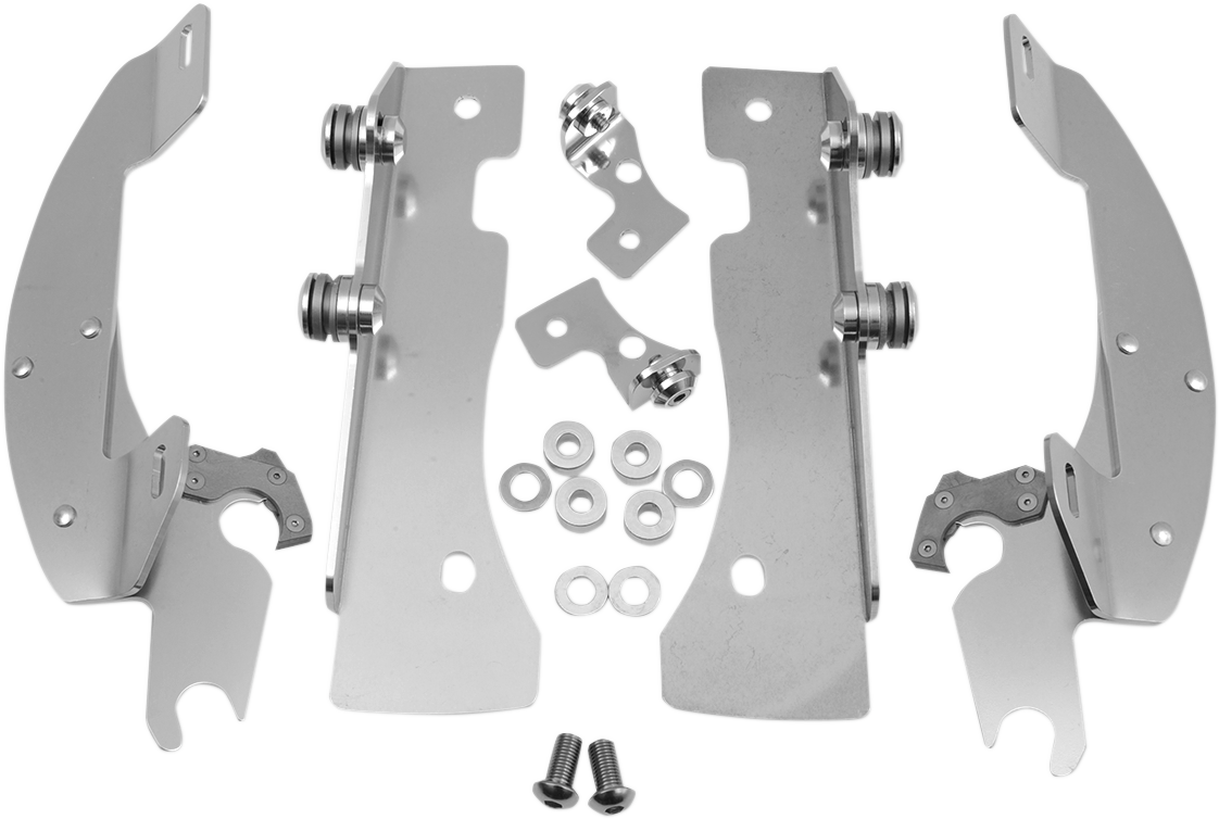 Batwing Trigger Lock Mounting Kit - XV16/17 - Polished