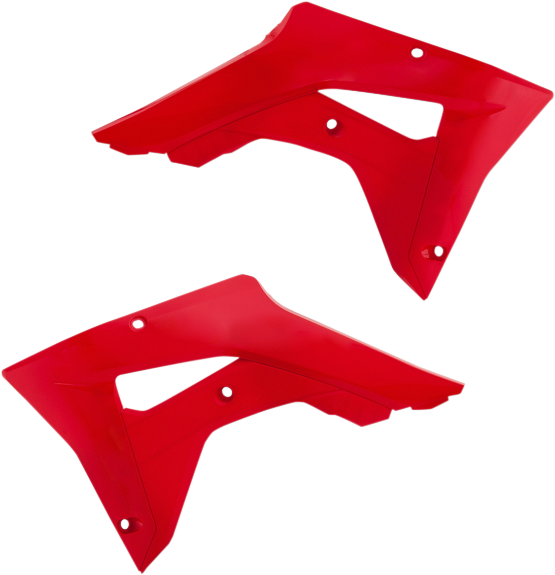 Radiator Shrouds - Red - CRF450RX