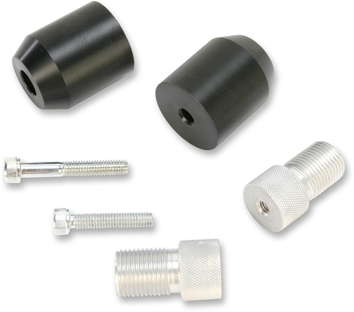 Black Bar End Sliders