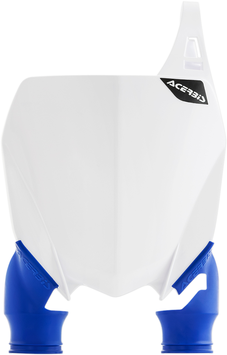 Raptor Number Plate - White - Yamaha