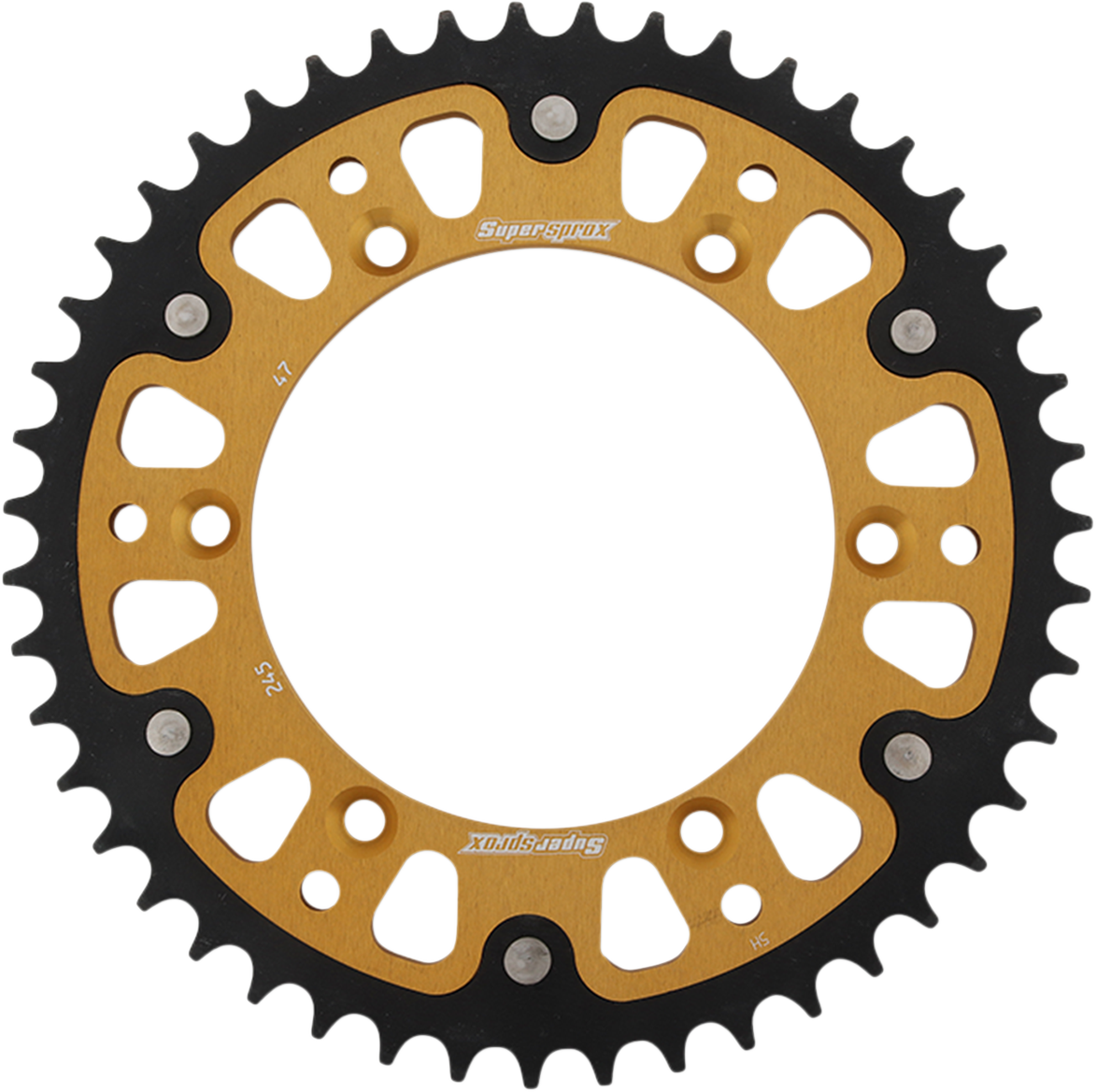 Stealth Rear Sprocket - 47-Tooth - Gold - Yamaha