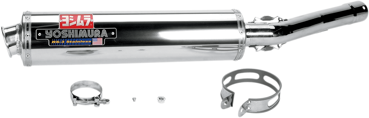 RS-3 Muffler - Stainless Steel