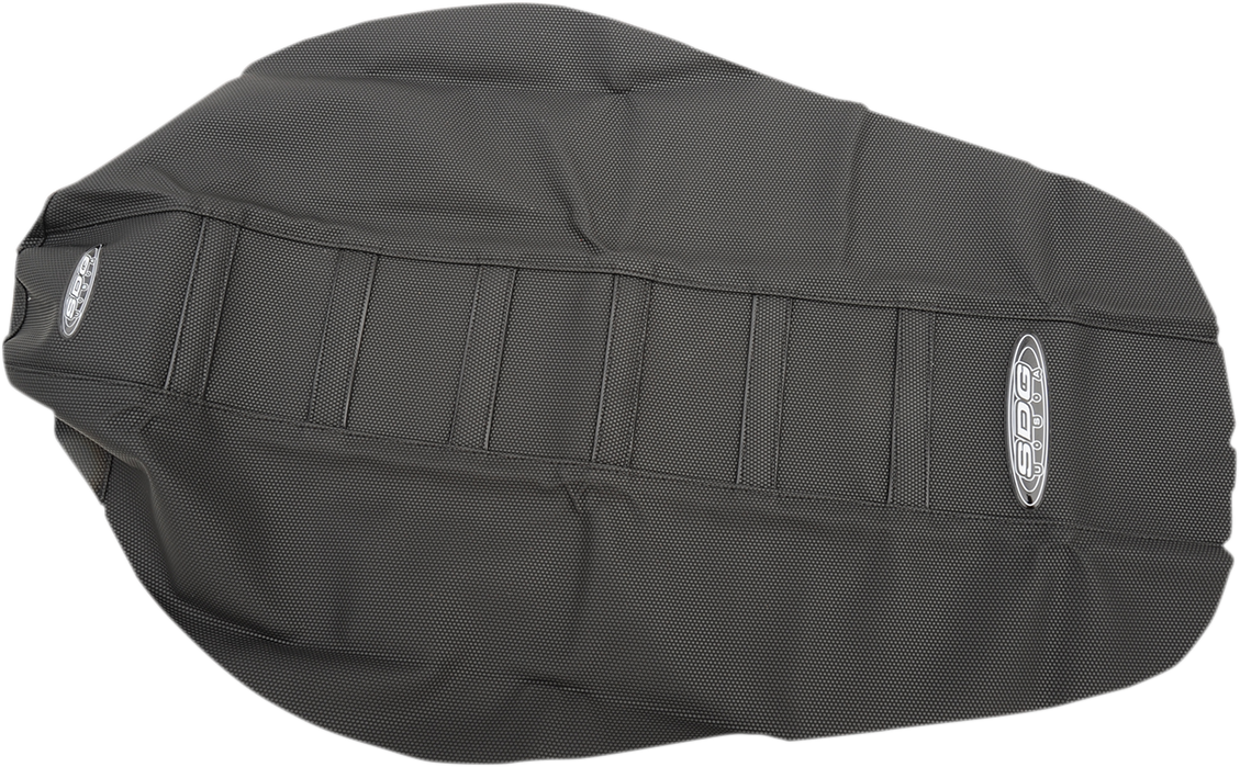 6-Ribbed Seat Cover - Black - YZ 450