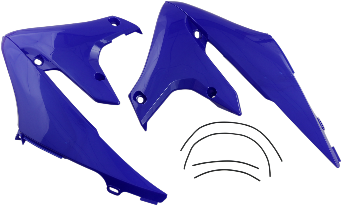 Radiator Shrouds - Blue - YZF