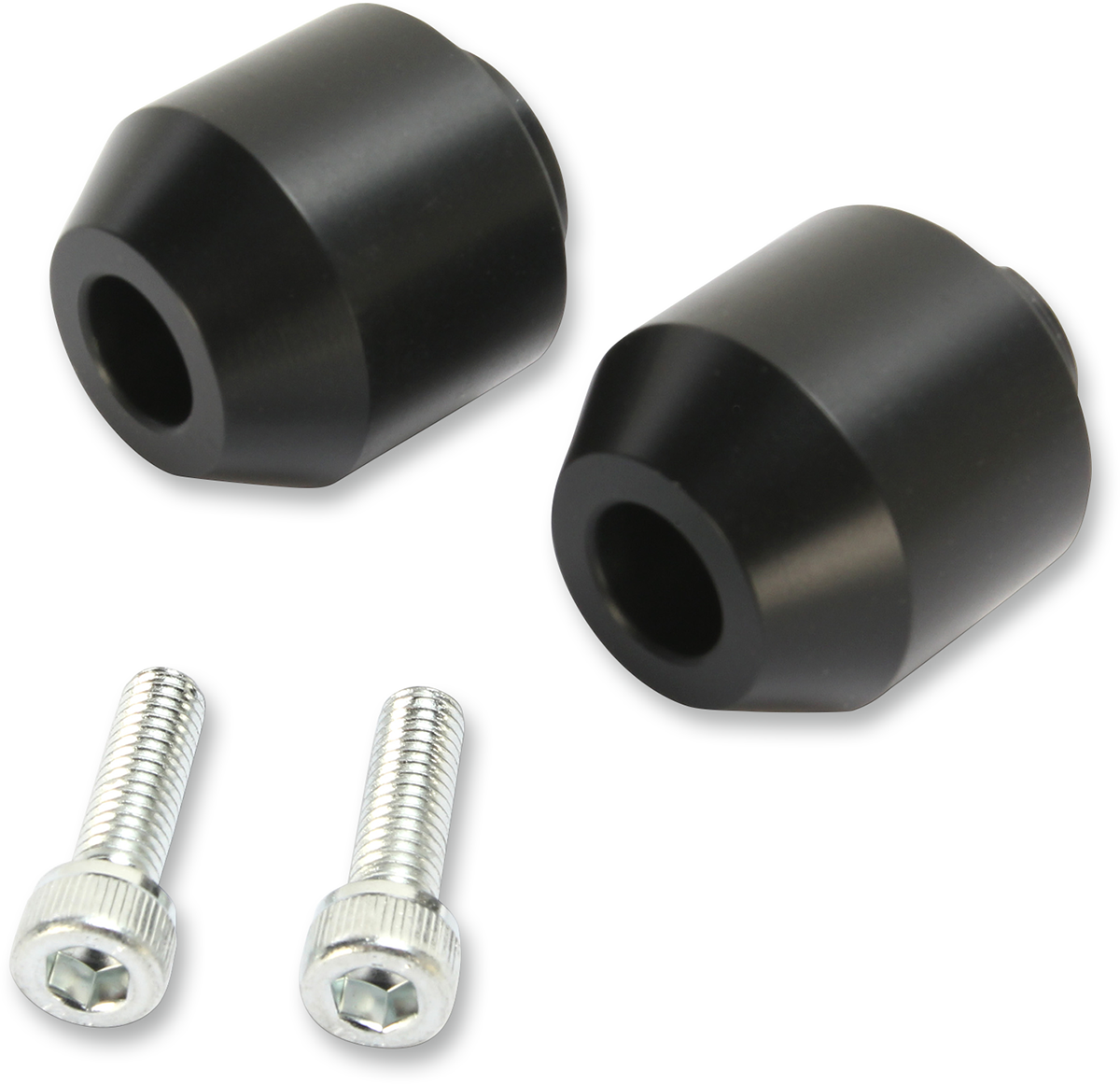 Black Bar End Sliders