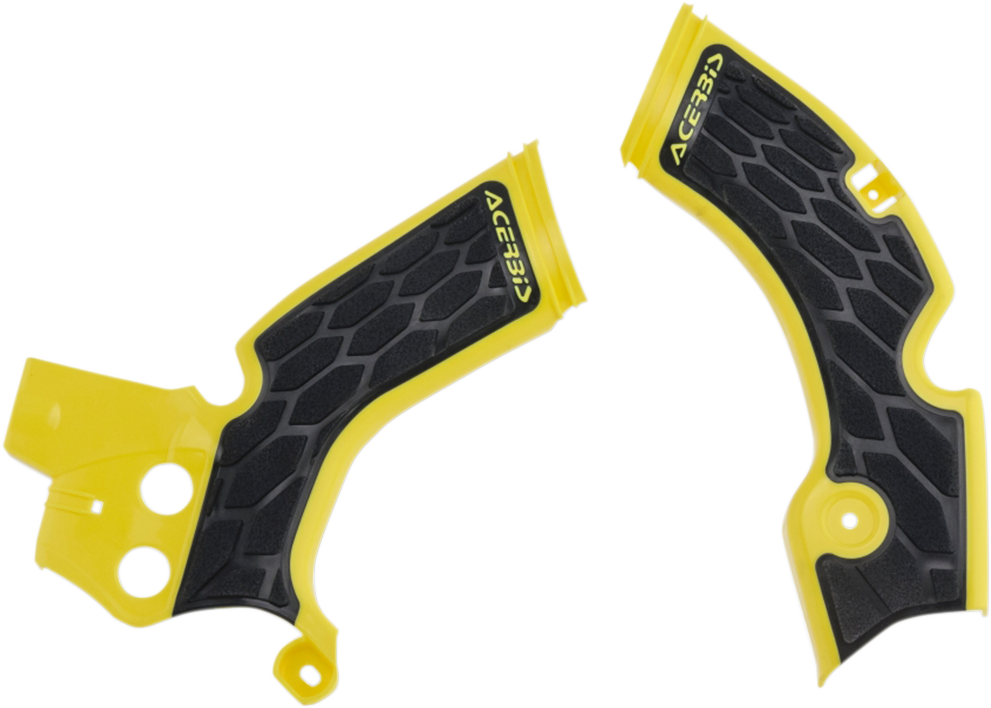 X-Grip Frame Guards - Yellow/Black - RM-Z 250