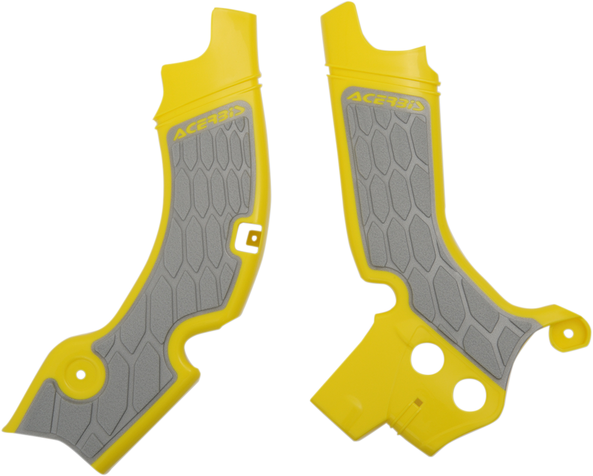 X-Grip Frame Guards - Gray/Yellow - RM-Z