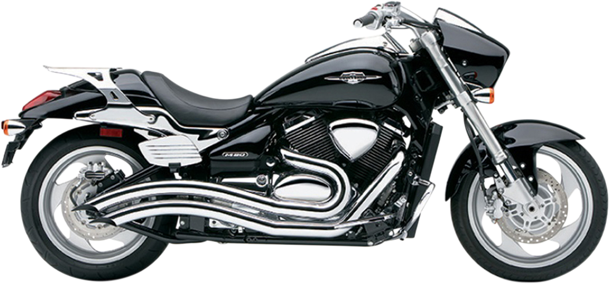 Speedster Swept Exhaust - Chrome - M90