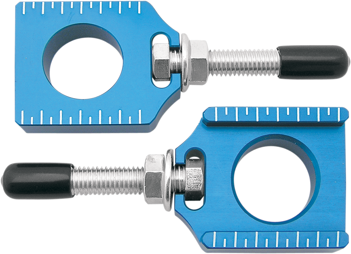 Chain Adjuster - Yamaha - Blue