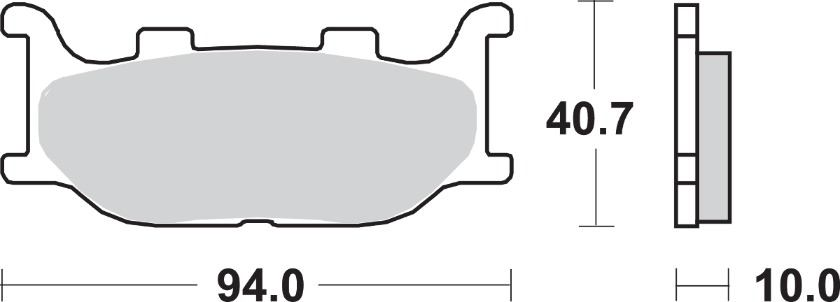 HS Brake Pads - Yamaha - 691HS