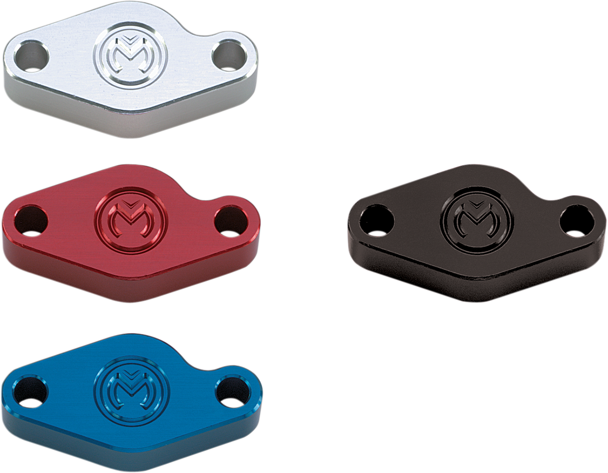 E-Brake Block-Off Plate - Black