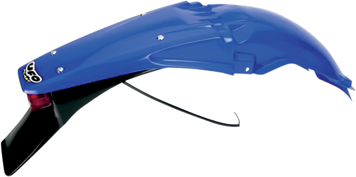 Enduro Rear Fender with 21/5W Light - Reflex Blue