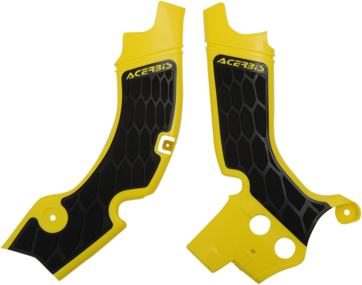 X-Grip Frame Guards - Yellow/Black - RM-Z