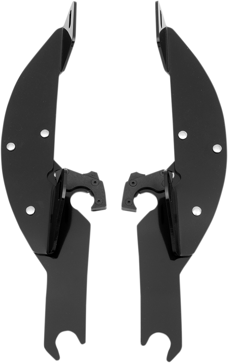 Batwing Plate Kit - Black - Covered Forks