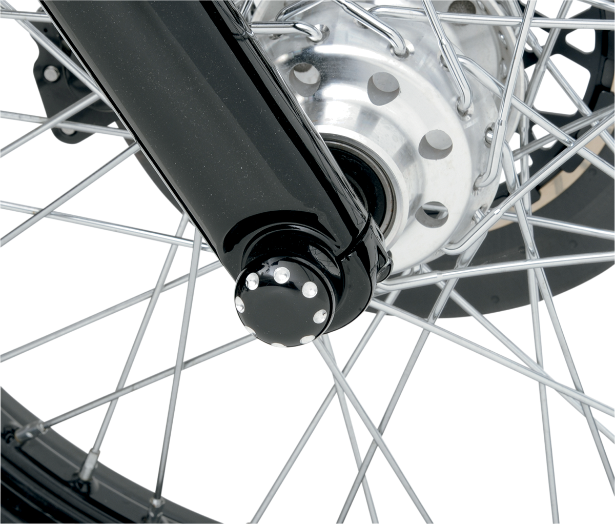 Axle Cap - Black - FLST