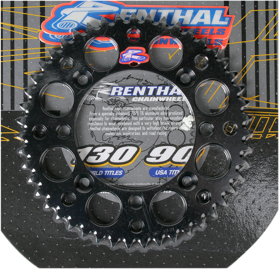 Sprocket - Kawasaki - Black - 47-Tooth